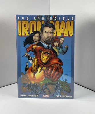 IRON MAN DE KURT BUSIEK Y SEAN CHEN MARVEL OMNIBUS HC SELLADO NUEVO FUERA DE STOCK Foto 1 de 4