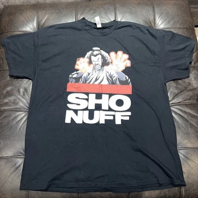 Camiseta Sho Nuff The Last Dragon filme anos 80 preta XXL Kung Fu Karatê Ninja - Imagem 1 de 4