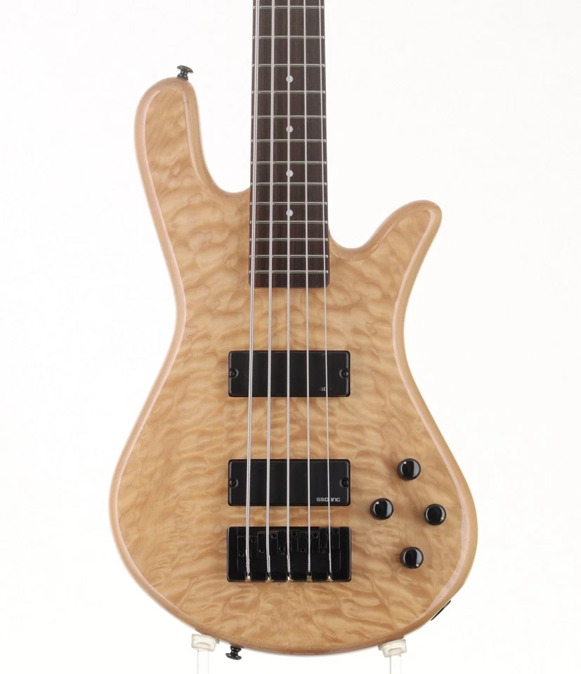 SPECTOR Legend 5 Classic with SSD Soapbar Pickups Used Maple Natural w/Soft Case - Image 1 of 4