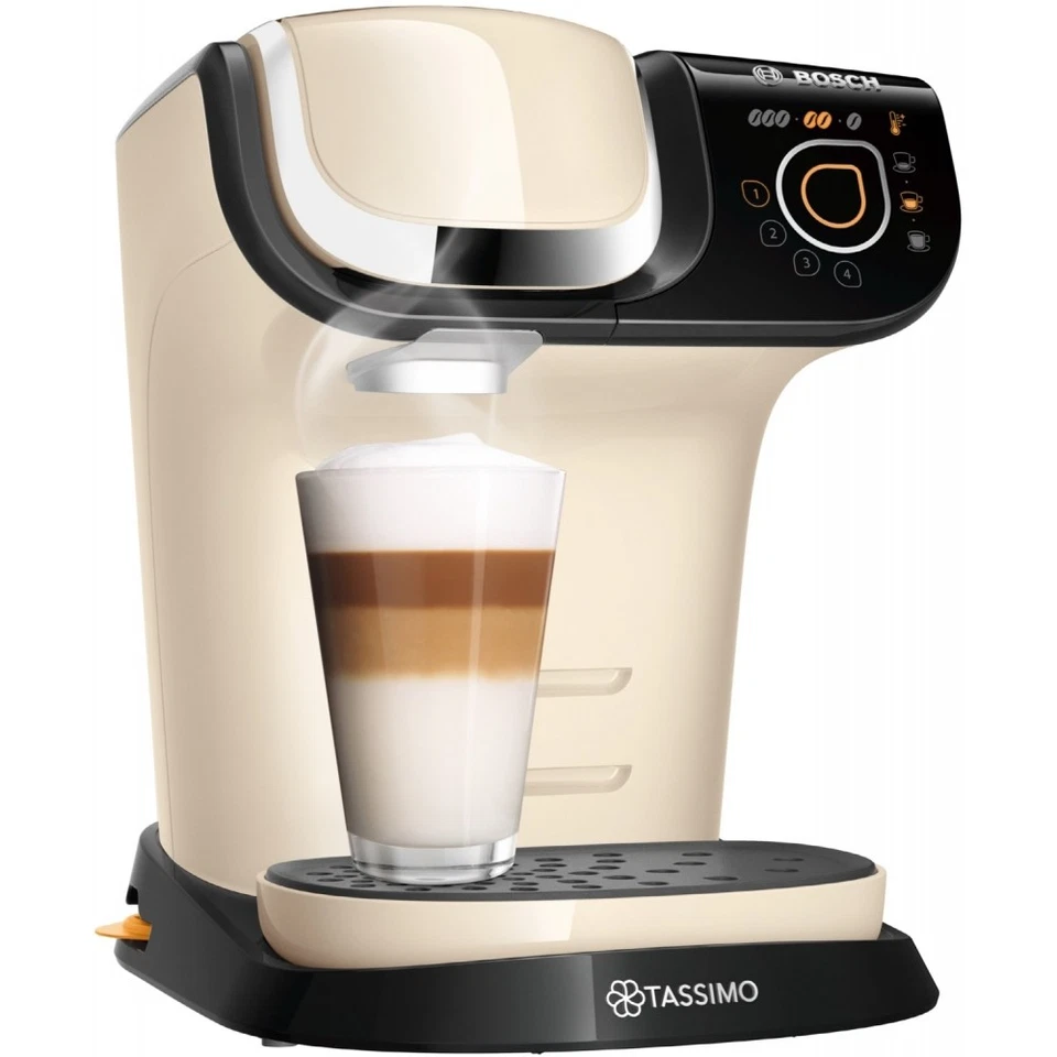 Bosch TASSIMO MY WAY 2 TAS6507 Kapselmaschine - Creme, 1500W