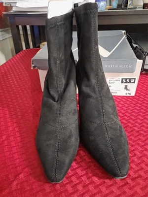 Worthington Heeled Booties 8.5 New In Box - Image 1 of 3