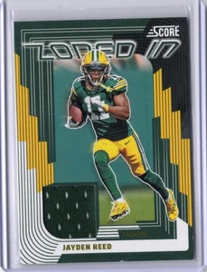 2025 Score - Zoned in Jayden Reed #ZON-JRD Jerseys (MEM) - Picture 1 of 2