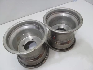 07 Polaris Predator 500 Rear Wheels Rims 9X8 4/110 DWT Douglas Aluminum - Picture 1 of 9