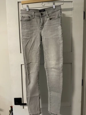 Banana Republic Womens Size 0 Sculpt Skinny Light Gray Jeans - Image 1 of 3