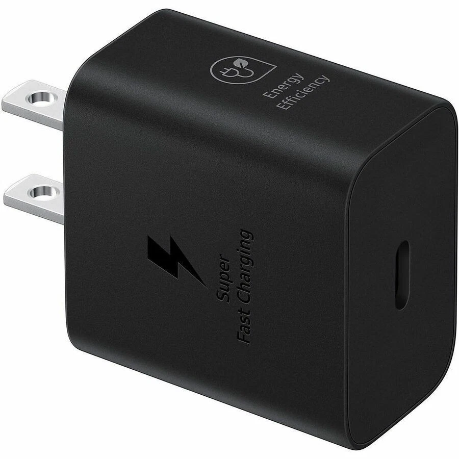Adaptador de Corriente Samsung 25W PD con Cable USB C, Negro EP-T2510XBEGUS Foto 1 de 4