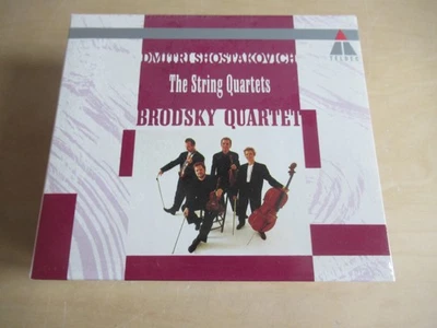 Shostakovich-The String Quartets-Brodsky Quartet-6er CD Box-OVP-still sealed - Bild 1 von 4