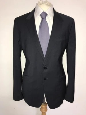 PAUL SMITH - Mens Plain DARK MIDNIGHT BLUE WOOL SUIT - 40 Reg - W34 L34 - NICE - image 1 of 4