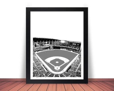 Framed MIAMI MARLINS LoanDepot Park Stadium Skyline Photo Picture 8x10 11x14 WBN - Image 1 of 4