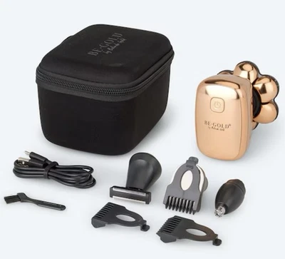 BE • Gold 4in1 Rasierer  mit Reiseetui  (B-Ware) - Bild 1 von 3