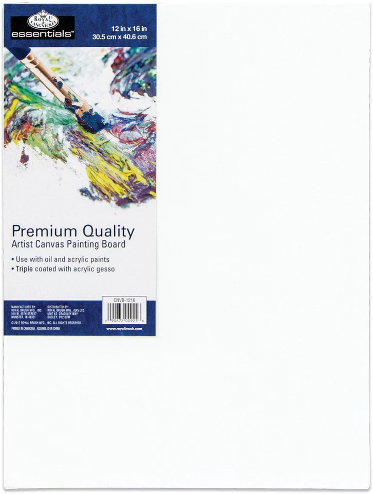Tablero de lona premium Royal Langnickel Essentials (TM) - 12"x16" Foto 1 de 1
