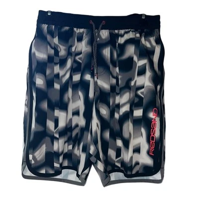 Pantalones Cortos Redsand Para Hombre Negro y Gris Mármol Rayas, Talla Pequeña, ¡NUEVOS CON ETIQUETAS! Foto 1 de 4
