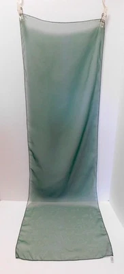 Bufanda de cuello verde transparente vintage Vera para damas hecha en Japón Foto 1 de 4