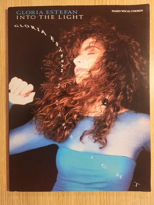 GLORIA ESTEFAN - INTO THE LIGHT - GUITAR VOCAL CHORDS - SONG BOOK - GC -FREEPOST - Image 1 of 4