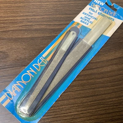 De Colección Diamon Deb 6” y 8” Formadores de Uñas Para Uñas Artificiales y Acrílicas ~ NUEVO SELLADO Foto 1 de 4