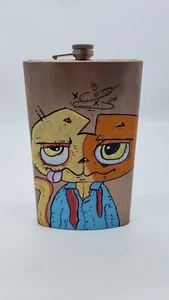 Graffiti Cat Personaggio Arte Originale di New York City Street Artist PUKE - Foto 1 di 12