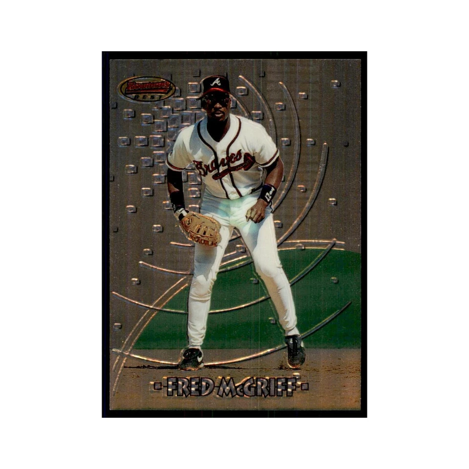 1997 Bowman Best Fred McGriff Baseball Cards #94 - Image 1 of 3