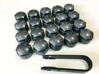 Original Audi Abdeckkappen Felgenkappen Radmutter Abdeckung  8W0600026D - Bild 1 von 4