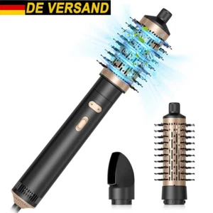 Rotierende Warmluftbürste Volumen Booster Lockenstyler Lockenbürste 850W - Bild 1 von 12