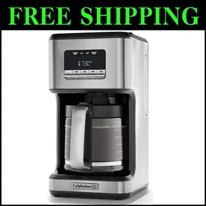 Advanced 14-Cup Drip Coffee Maker with Programmable Settings & Strong Brew - Picture 1 of 9