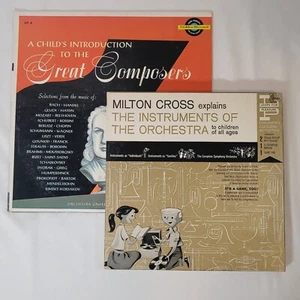 Milton Cross Explains The Instruments Of The Orchestra 33 1/3 LP Record Game - Imagen 1 de 17