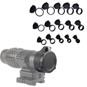 25.5- 64mm Scope Lens Cover Flip Up Cap Spring Protection Objective Lens Cap AUS - Picture 1 of 14