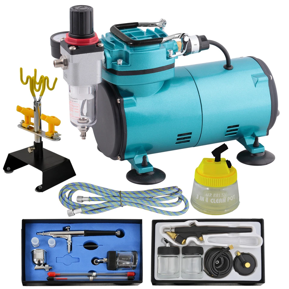 Profi-AirBrush Set Compact II Airbrush-Set (AB04101S-1)