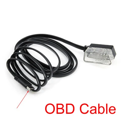 Cable de conexión OBD II OBD 2 7 pines a mini USB para coche HUD Head Up Display cable Foto 1 de 4