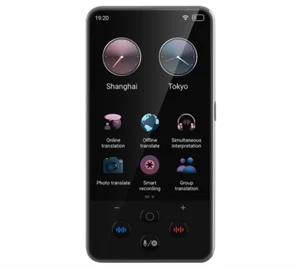 AI Translator S85 Pro Sprachübersetzer 4 Zoll 2000 Sprachen Kamera Offline - Afbeelding 1 van 8