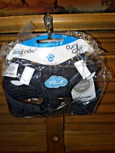 Curli Plush Custom-fit, Dog finder Dog Harness, Air Mesh Black XXXSmall - Picture 1 of 2