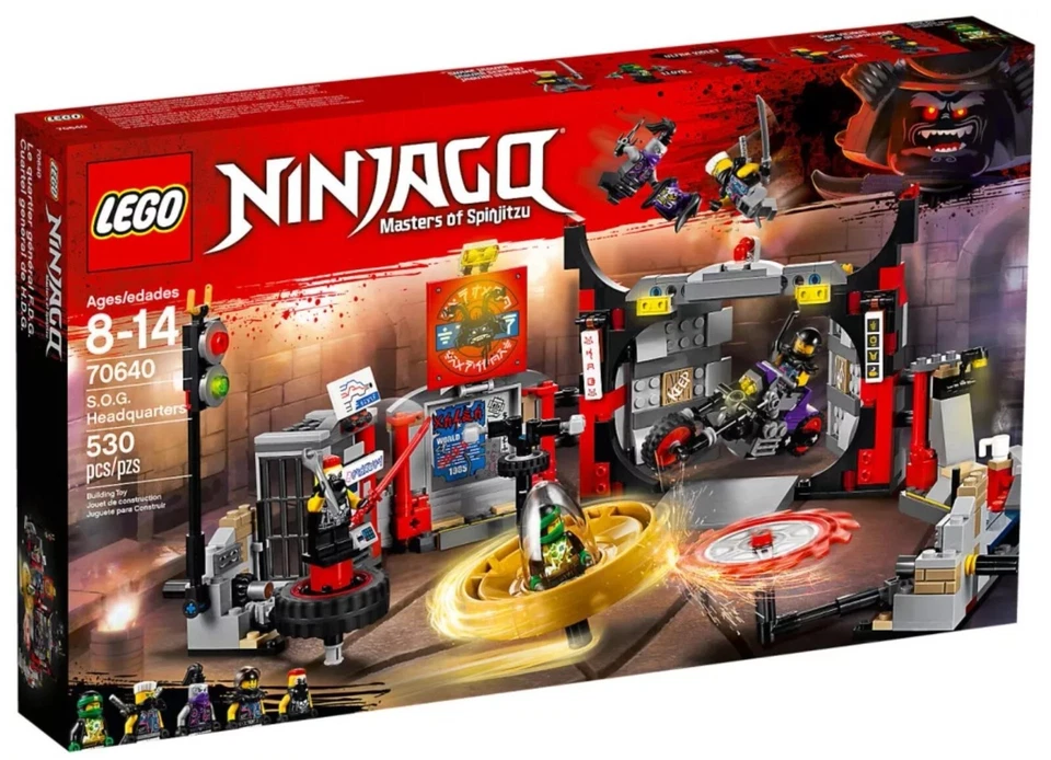 Lego Ninja 70640 Siège de H.d.g. 18l70640