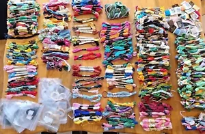 725+ Embroidery Floss Thread Lot Cards Skeins DMC JP Coats Iris Vtg Cross Stitch - Picture 1 of 22