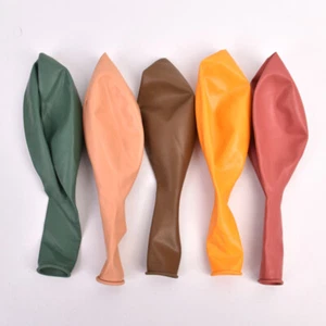 18 inch Big Beige Balloons Rustic Gender Reveal Wedding Baby Shower Birthday - Picture 1 of 20