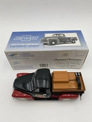 LIBERTY CLASSIC 1952 1/2 TONELADA SERIE 3100 CHEVY PICKUP BANK 1/25th Sanderson Foto 1 de 4