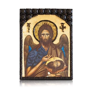 Orthodox Icon of Saint John the Baptist, John the Forerunner christian wall art - Picture 1 of 23