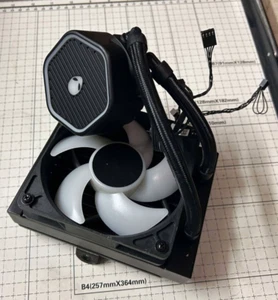 OEM Dell Alienware Aurora R13 Liquid CPU Cooler NO Screws Bracket 69XJW 27WXG B - Picture 1 of 3