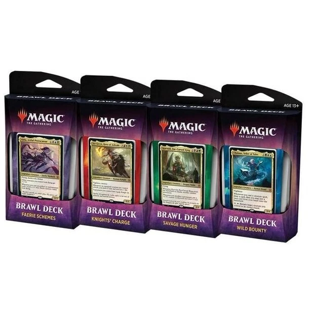 MTG MAGIC THRONE OF ELDRAINE BRAWL DECK SET OF 4 PACKS ENGLISH - Image 1 of 1