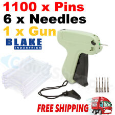 Clothes Garment Price Label Tagging Tags Gun Machine+1100 Barbs+6 Steel Needles