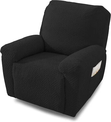 Water-repellent Recliner Chair Cover High Stretch Slipcover Sofa Cover for Room - Image 1 of 4