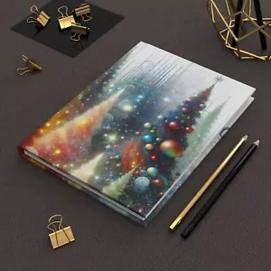 Holiday Trees Hardcover Journal - Picture 1 of 7