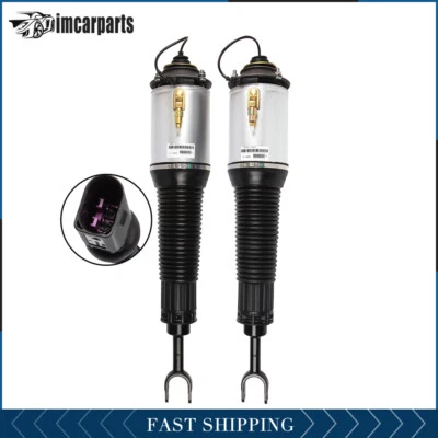 Front Pair Air Suspension Shock Struts For 2002-2010 Audi A8 Quattro D3 4E - Image 1 of 4
