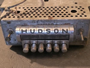 1940s Hudson Radio Classic Car Automobile Stereo. Steel Industrial  - Picture 1 of 9