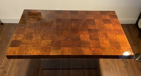 Vintage Mid Century Modern Dining Table by Milo Baughman for Thayer Coggin Cover