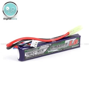 Turnigy nano-tech 1000mAh 2S 7.4V 20-40C Lipo Battery AIRSOFT Mini Tamiya