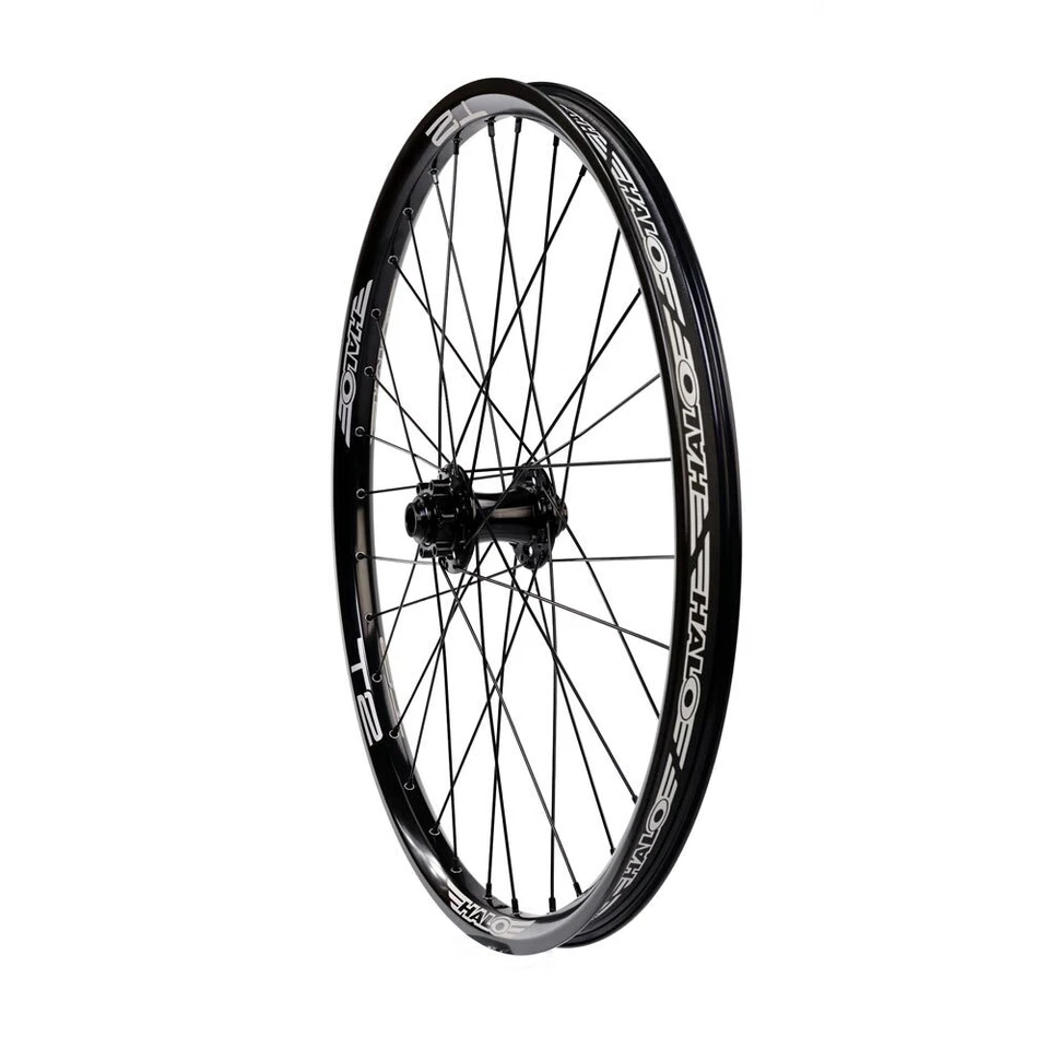 ISON DISTRIBUTION LTD Halo T2 24" MTB Front Disc Wheel 32h 15mm Thru Axle Sealed Bearing Hub