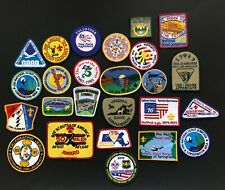 Lot 25 Boy Scout Patches 1980s-2000s Jamboree Camporee Bicentennial Desert Storm
