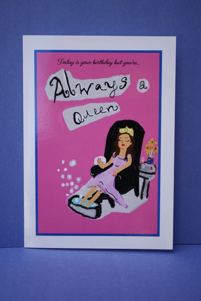 Tarjeta de cumpleaños Queen For A Day! Foto 1 de 1