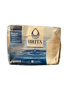 Brita Standard Replacement Filter 6 Filters Value Pack Replaces 1800 bottles - Picture 1 of 7