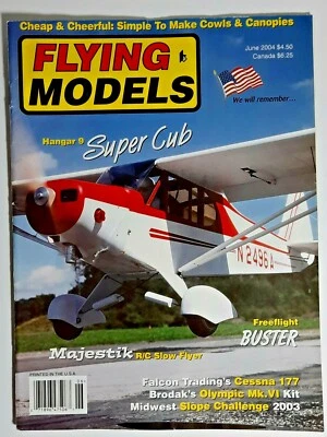 FLYING MODELS magazine  June 2004  pre-owned - Image 1 of 2