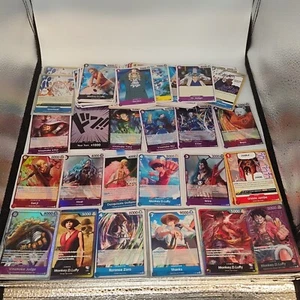 CARTE ONE PIECE LOT DE JEU DE CARTES 78PZ AVEC RARE - Imagen 1 de 4