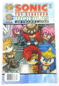 Sonic The Hedgehog Comic Book #167 Archie 65th Anniversary Mobius 2006 VG - Picture 1 of 5
